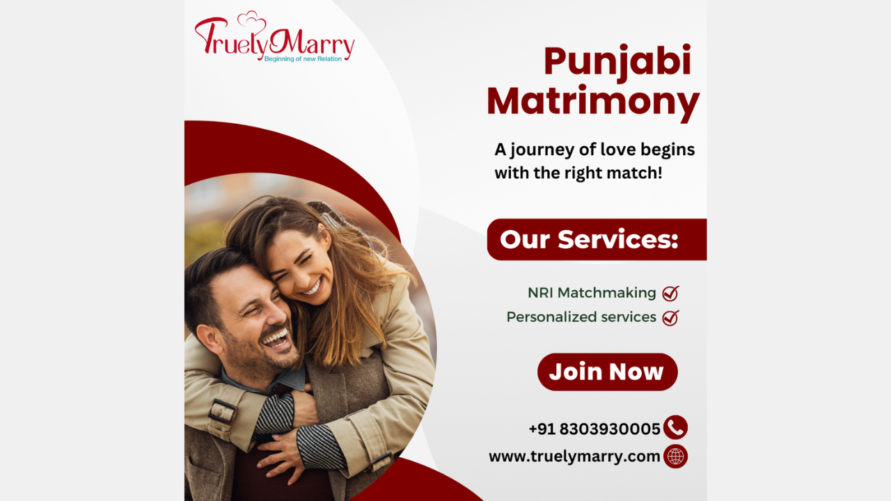 Find Your Perfect Match with Truelymarry Punjabi Matrimonial Services