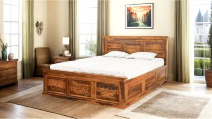 Sheesham-Wood-Bed-Manufacturers-in-Jaipur
