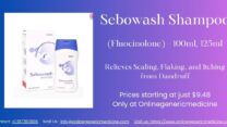 Remove Dandruff with Sebowash Shampoo – Available at Onlinegenericmedicine