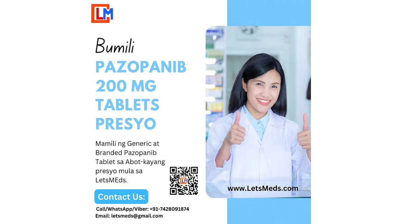 Shop Pazopanib 200 mg Tablets Online in Metro Manila Philippines