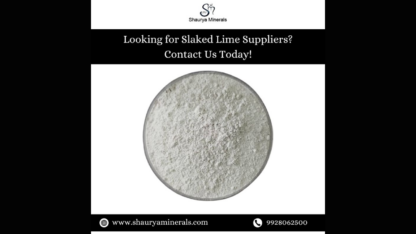 Slaked-Lime-Suppliers
