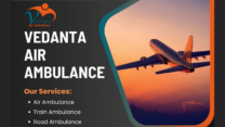 Choose Air Ambulance in Patna with Superior Medical Aid by Vedanta