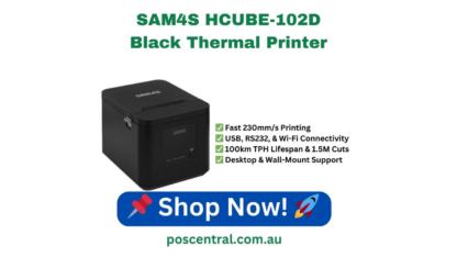 Reliable-High-Performance-SAM4S-HCUBE-102D-Black-Thermal-Printer