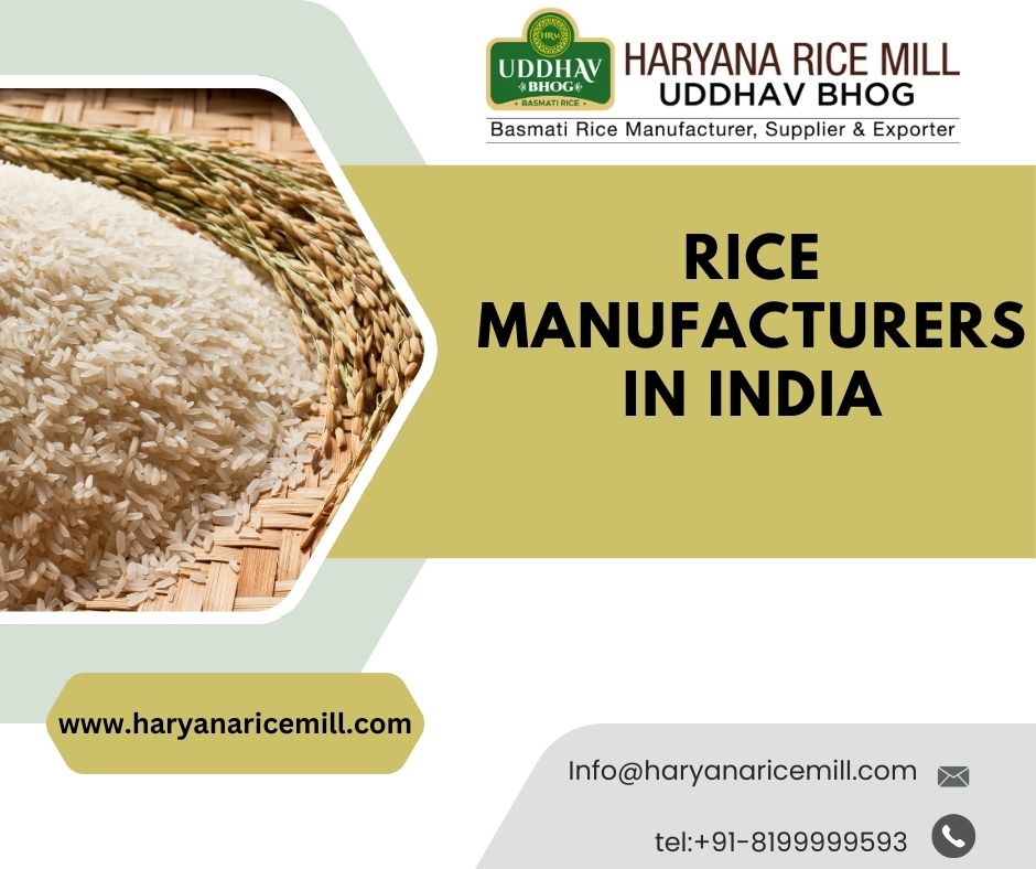 Rice Manufacturers In India