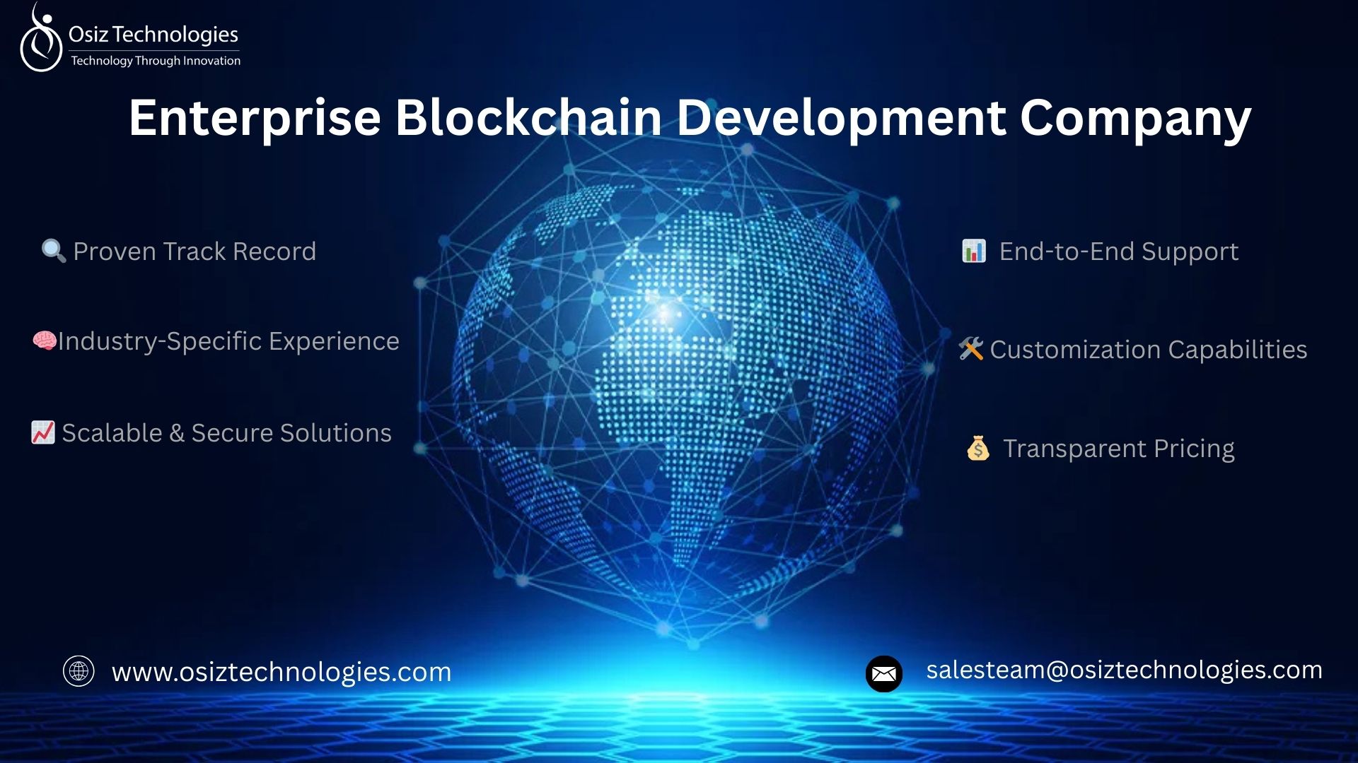 Leading Smart Contract Development Company | Start Your Blockchain with Osiz!