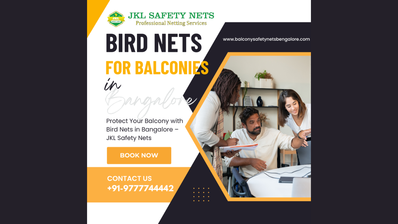 JKL Safety Nets: The Best Bird Nets for Balconies in Bangalore