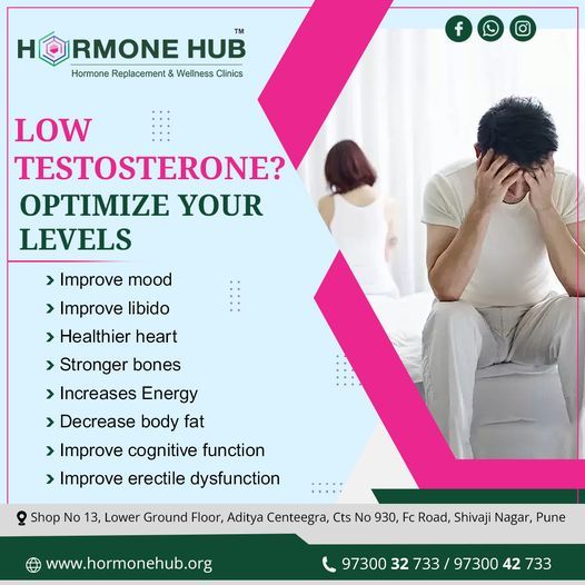 Top Clinics for Testosterone Therapy in Pune: Restore Hormonal Balance Today