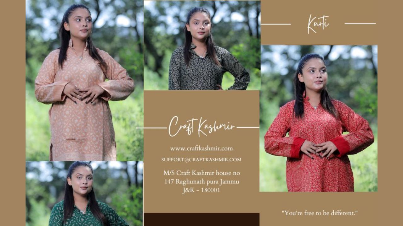 Beautiful Winter Kashmiri Kurti – Buy Now from Craft Kashmir