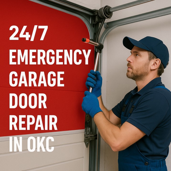 24/7 Emergency Garage Door Repair in OKC
