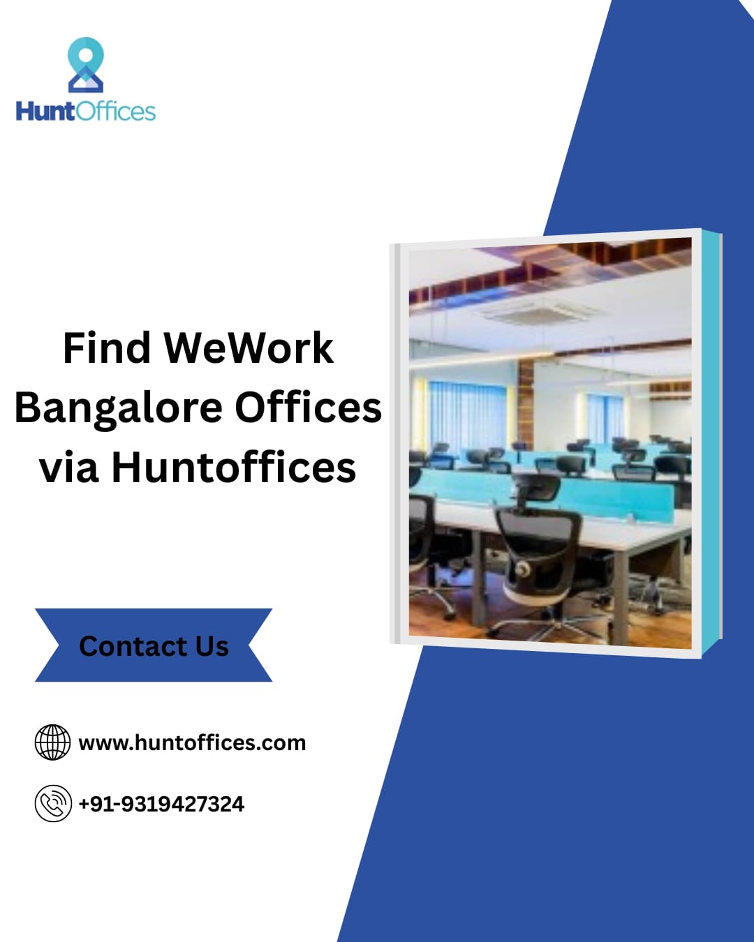Find WeWork Bangalore Offices via Huntoffices