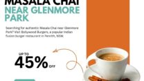 Refreshing Masala Chai Near Glenmore Park – Bollywood Burgers