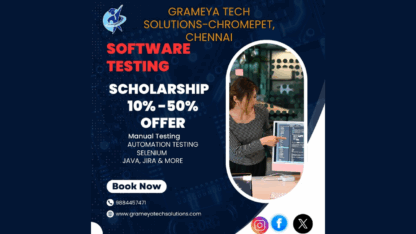Software-Testing-Scholarship-Grameya-Tech-Solutions-Chennai