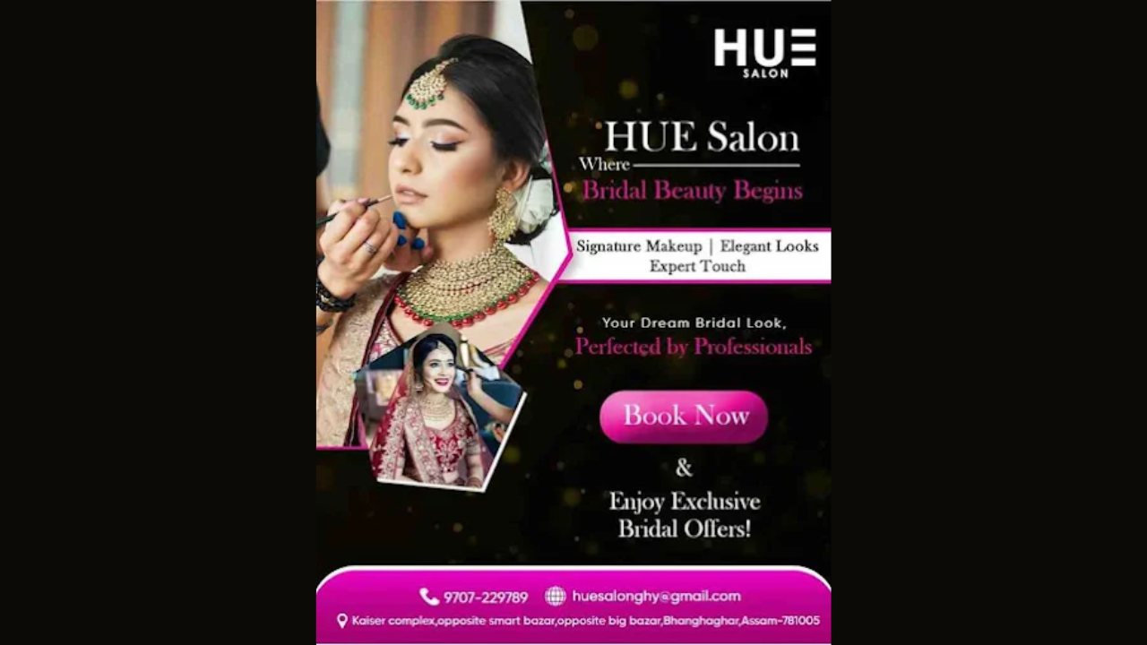 Beauty Parlour, Waxing Treatment, or Nail Design in Guwahati – Hue Salon