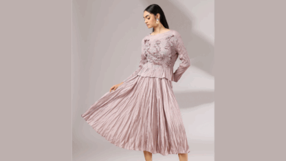 Pleated-Skirt-Co-ORD-Set