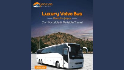 45-Seater-Volvo-Bus-Rental-Jaipur-Airport-Transfers