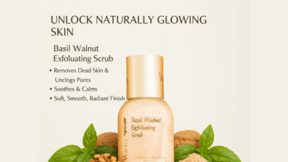 Basil-Walnut-Exfoliating-Scrub-–-Gentle-Natural-Face-Scrub-for-Radiant-Smooth-Skin