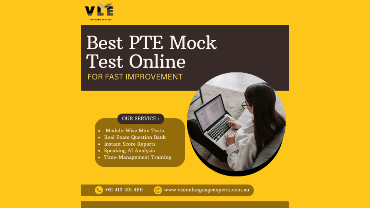 Best PTE Mock Test Online for Fast Improvement