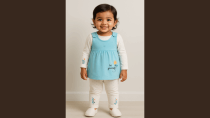 Blue-Be-Yourself-Dress-Set-for-Girls-1