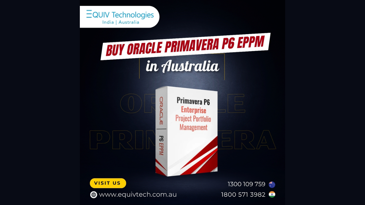 Buy Oracle Primavera P6 EPPM in Australia