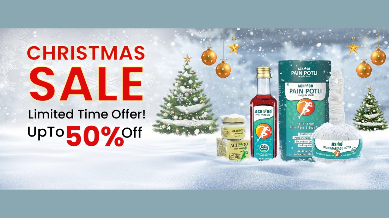Christmas Sale 2025 | Ayurvedic Products for Pain Relief & Cosmetics | Brawn Herbals