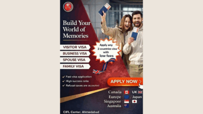 Cifl-Centre-Ahmedabad-Visa-Consultant-in-Ahmedabad-for-Visitor-Visa-Business-Visa-Spouse-Visa-Family-Visa