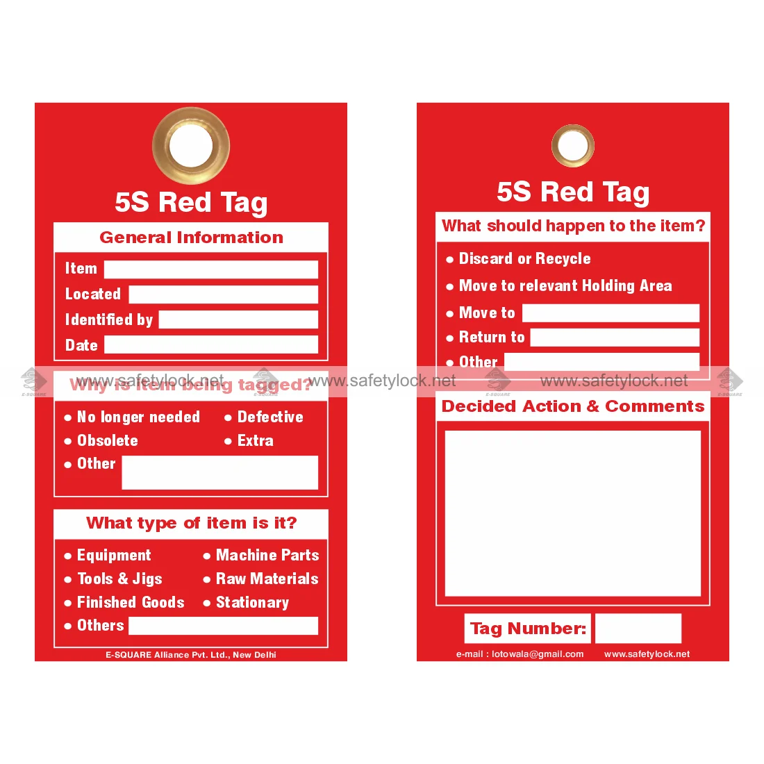 Trusted 5S Products Supplier in the USA – 5S Posters, Red Tags & Organizational Tools