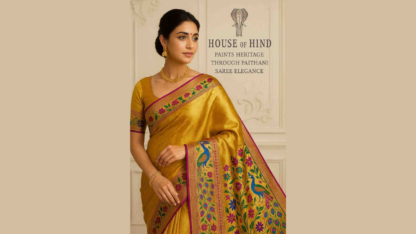 House-of-Hind-Paints-Heritage-Through-Paithani-Saree-Elegance