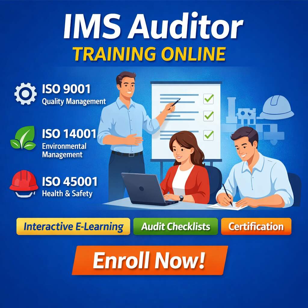 IMS Auditor E-learning Program – Join Now