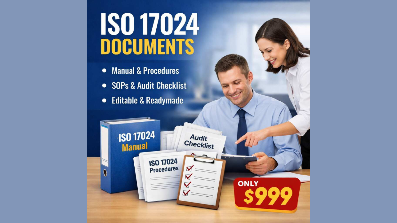 ISO 17024 Documents-Editable Templates