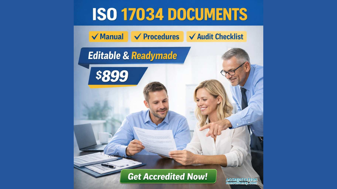 ISO 17034 Documentation for Accreditation