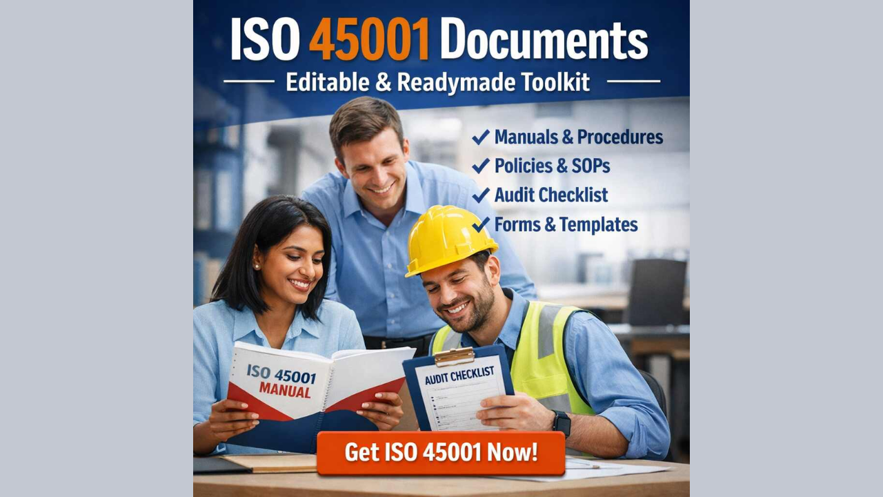 ISO 45001 Documentation Toolkit for Certification