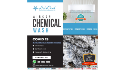 LetsCools-professional-aircon-chemical-wash-in-Singapore