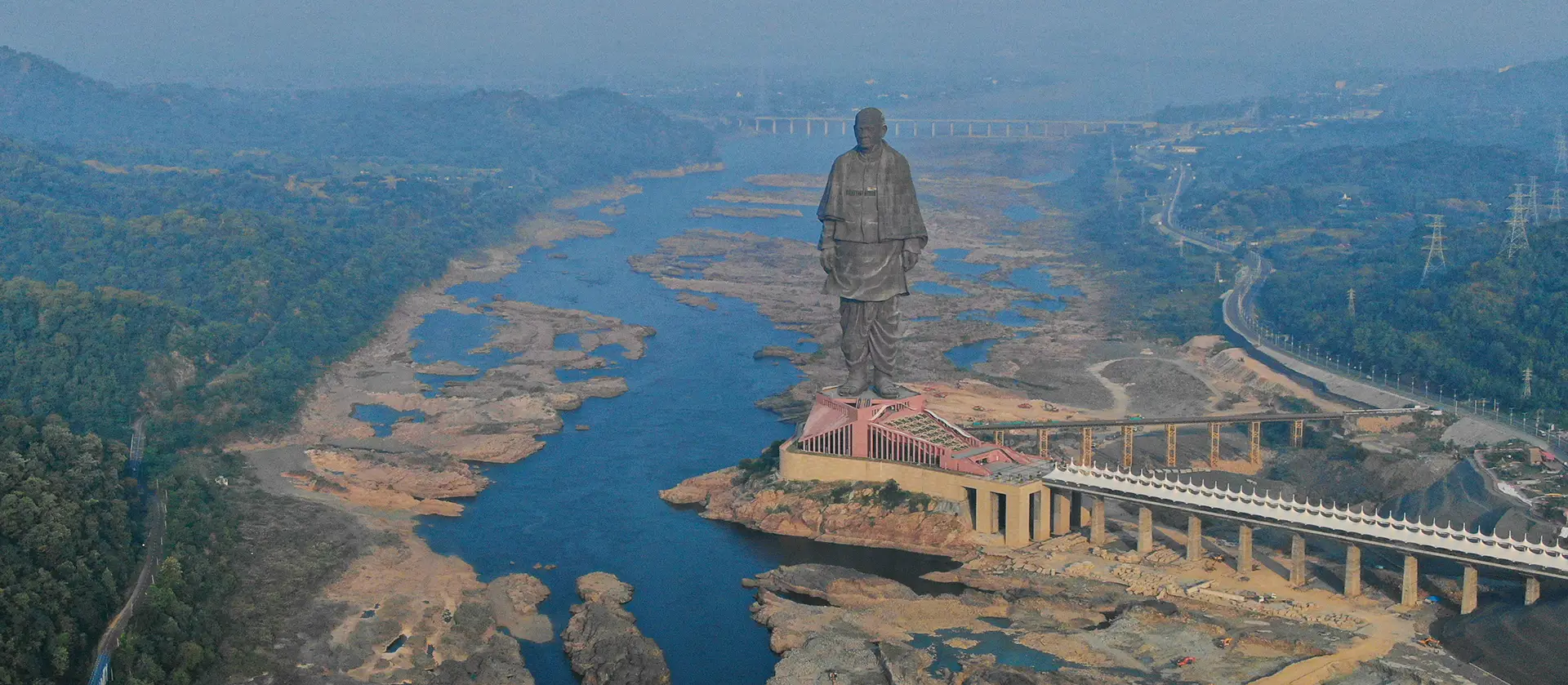Statue of Unity Tent City