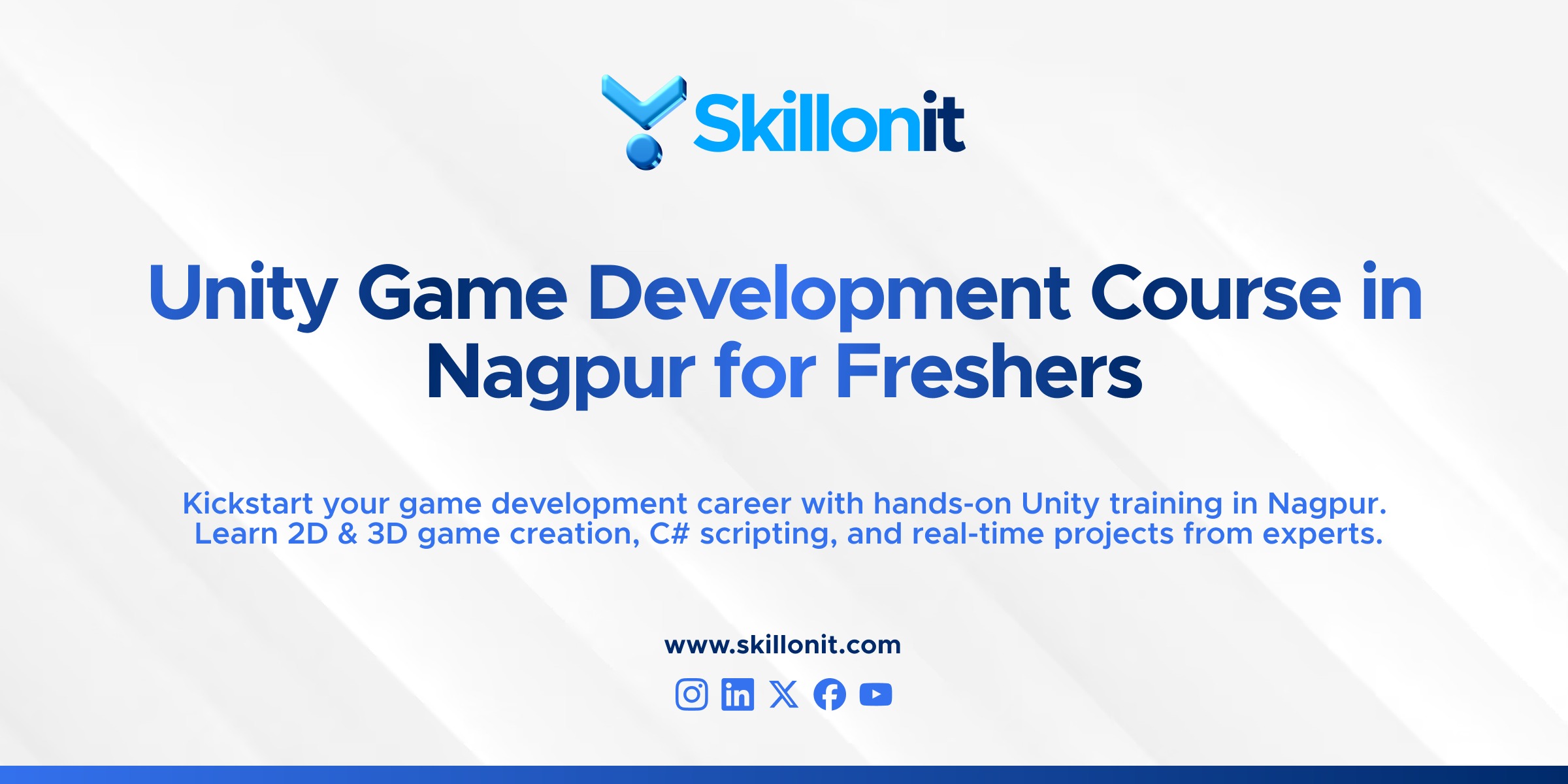 Unity Game Development Course in Nagpur for Freshers
