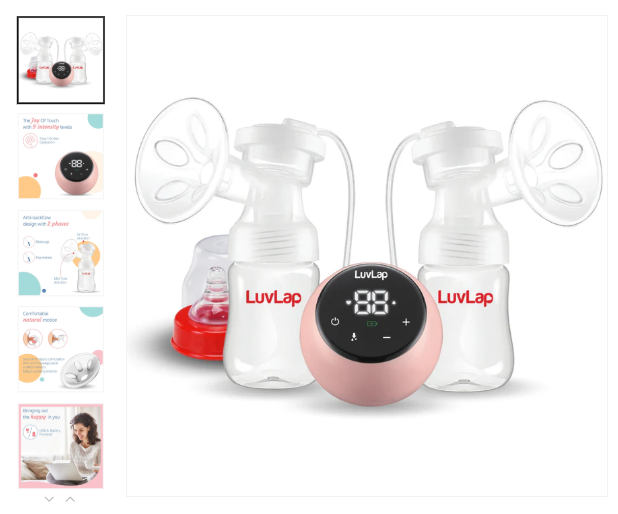 Adore Double Electric Breast Pump – Fast, Safe & Comfortable Milk Expression