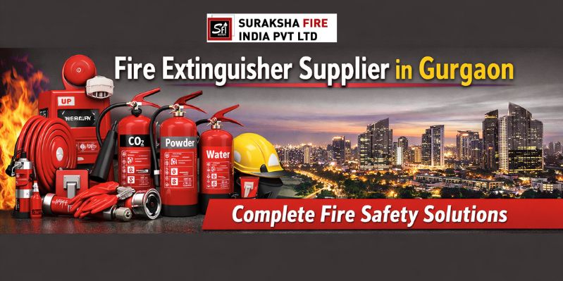 Fire Extinguisher in Gurgaon for Office, Factory & Home