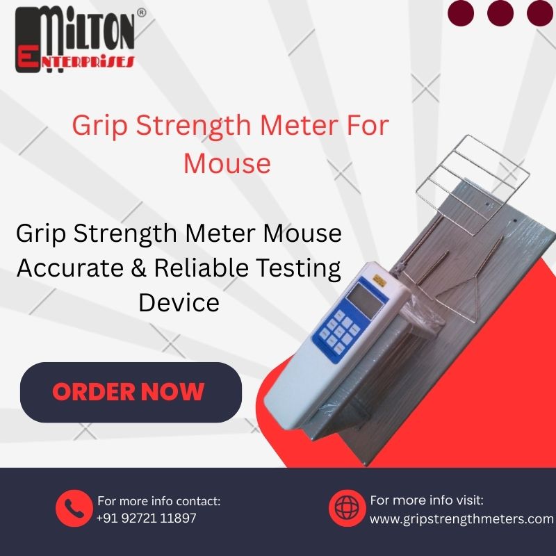 Grip Strength Meter Mouse – Accurate & Reliable Testing Device