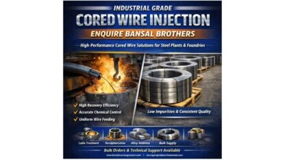 Industrial-Grade-Cored-Wire-Injection-–-Enquire-Bansal-Brothers