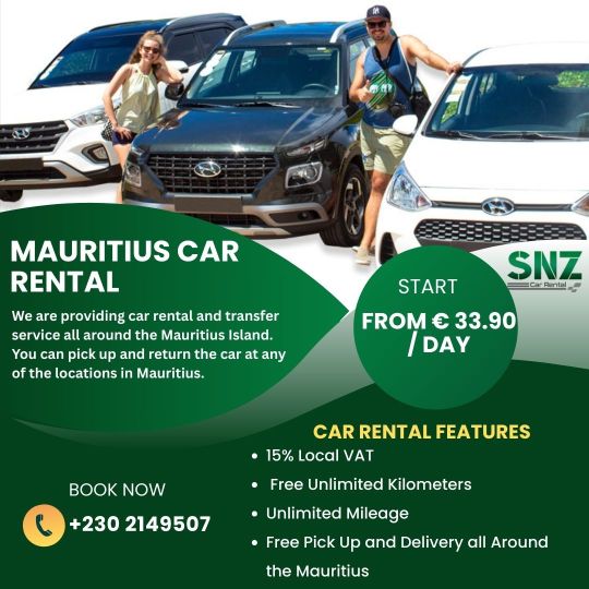 Best Car Rental in Mauritius with Flexible Pickup Options