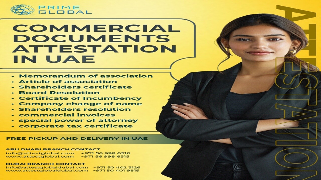 Complete Commercial Certificate Validation Services UAE