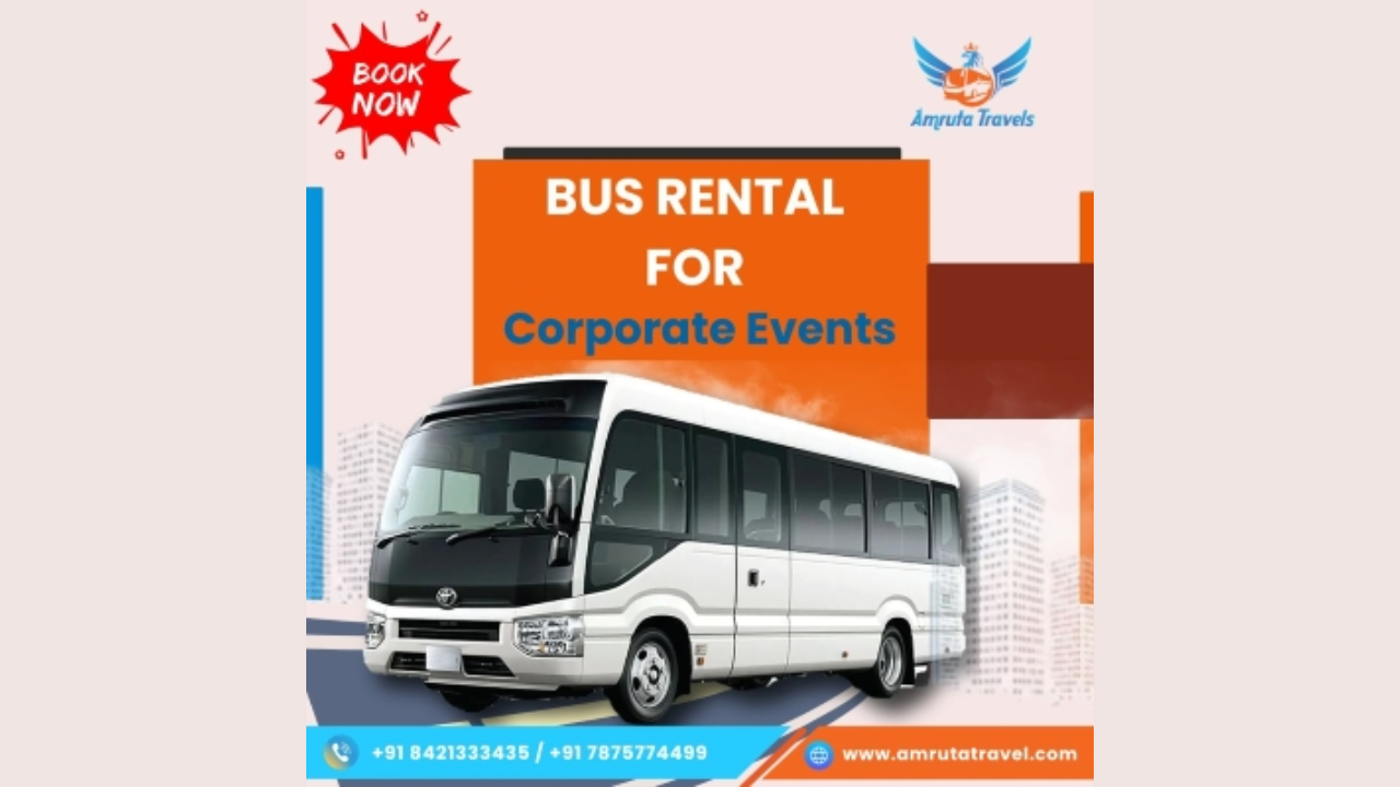 Bus Rental for Corporate Events in Pune | Amruta Travel