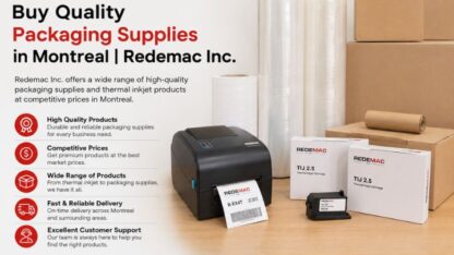 Buy-Quality-Packaging-Supplies-in-Montreal-Redemac-Inc