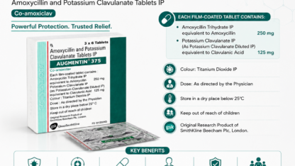 Augmentin-Tablet-Amoxicillin-and-Clavulanate-Potassium-Onlinegenericmedicine