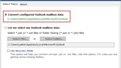 02-outlook-configured-location